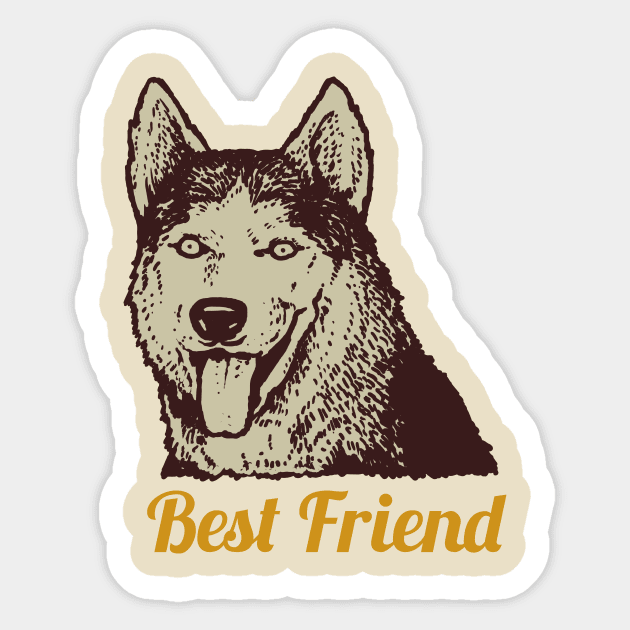 Best Friend Sticker by RadCoolguy